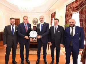 Fikret Orman, Adalet Bakanı Abdulhamit Gül’ü Ziyaret Etti