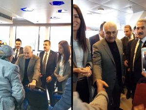 Başbakan Yıldırım, Yalova’dan Feribotla Ayrıldı