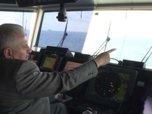 Başbakan Yıldırım, Feribotta Kaptan Köşküne Çıktı