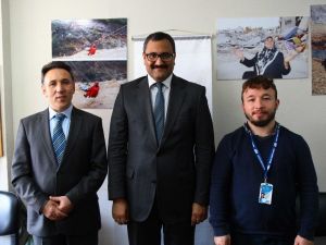 Giresun Valisi Harun Sarıfakıoğulları’ndan İha’ya Ziyaret