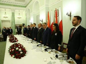 Cumhurbaşkanı Erdoğan Onuruna Verilen Yemeğe Katıldı