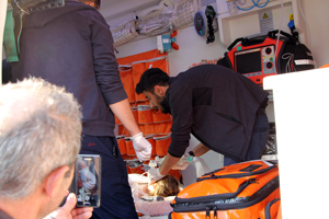 Ambulans Helikopter Minik Irmak İçin Rize’den Samsun’a Havalandı
