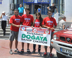 Kuşadalı Dağcılar Rize'ye Geliyor