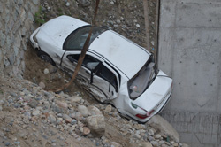 Rize'de Trafik Kazası: 3 Yaralı