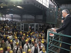 Madencilerden Torba Yasa Tasarısına Tepki