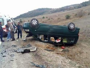 Karabük’te 3 Araç Çarpıştı: 1 Ölü, 5 Yaralı