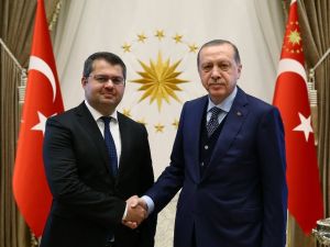 Erdoğan, Azerbaycan Büyükelçisi İbrahim’i Kabul Etti