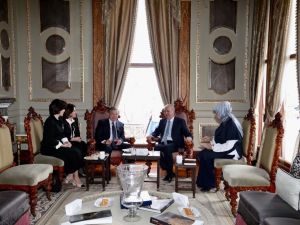 Kurtulmuş, Özbekistan Cumhurbaşkanı’nı Topkapı Sarayı’nda Ağırladı