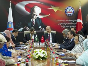 Bakan Soylu, Pakistan Heyetiyle Bir Araya Geldi