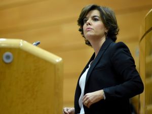 Katalonyanın Yönetimi Başbakan Yardımcısı Saenz’e Verildi