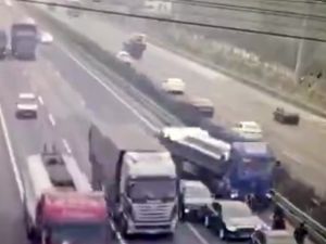 Keçiler Zincirleme Kazaya Yol Açtı: 2 Ölü