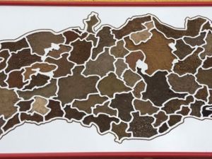 81 İlden Gelen Toprakla Oluşturuldu
