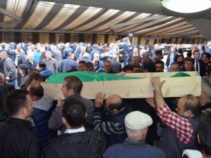 Şehit Babası Erosmanoğlu Son Yolculuğuna Uğurlandı