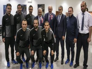 Yıldırım, İett Futbol Takımı’nı Kabul Etti