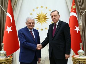Başbakan Yıldırım’ı Kabul Etti