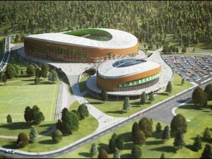 Çotanak Arena Stadı’nın İnşaatı Sürüyor