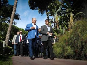 Çavuşoğlu, Alman Mevkidaşı İle Bir Araya Geldi