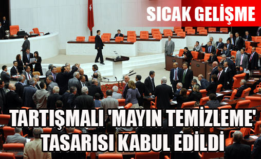 Mayın temizleme tasarısı kabul edildi