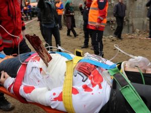 Trabzon’da Umke’den Deprem Ve Kimyasal Saldırı Tatbikatı