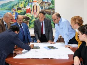 Akçaabat’ta Teleferik Projesinde İstasyon Yerleri Ve Kalkış Noktaları Belirlendi
