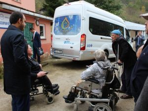 Görele Kaymakamı Ermiş’ten Engelli Ve Yaşlılara Ziyaret