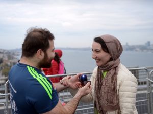 Maratonda Evlenme Teklifi