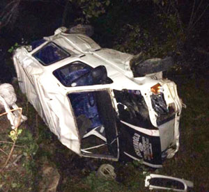 Giresun'da minibüs uçuruma devrildi: 1 ölü, 5 yaralı