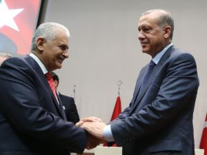 Cumhurbaşkanı Erdoğan Başbakan Yıldırım’la Görüştü