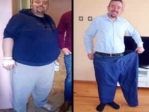 1 Yılda 96 Kilo Verdi