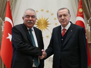 Cumhurbaşkanı Erdoğan, Raşit Dostum’u Kabul Etti