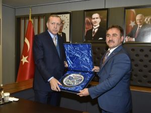 Başkan Çimen, Cumhurbaşkanı Ve Gümüşhane Halkına Teşekkür Etti