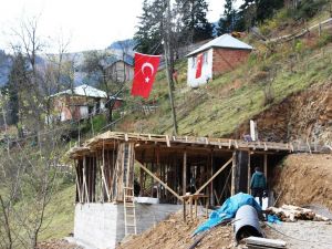 Eren’in Şehit Olduğu Yerde Ailesine Ev Yapılıyor