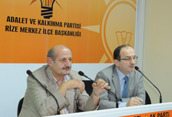 Rize Ak Parti İştişare Yaptı