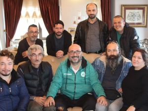 Başkan Bozbağ’a Basın Mensuplarından "Geçmiş Olsun" Ziyareti