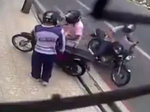 Motosiklet Gasbı Sivil Polise Takıldı