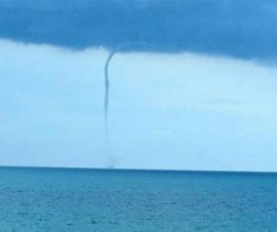 Rize'de Hortum Korkuttu