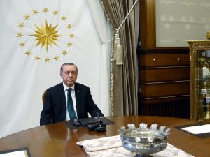 Erdoğan, Şeyh Sabah İle Görüştü