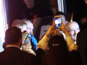Erdoğan, Minik Adaşı İle Buluştu