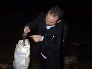 Nesli Tükenmekte Olan Balık “Pet Şişe” Kurbanı Oldu