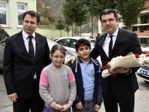 Vali Memiş, Kürtün İlçesinde İncelemelerde Bulundu
