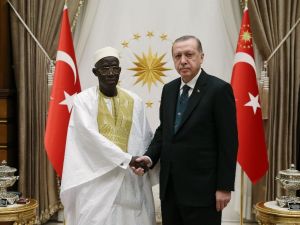 Cumhurbaşkanı Erdoğan, Gambiya Büyükelçisini Kabul Etti