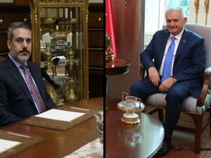 Yıldırım, Mit Müsteşarı Fidan’ı Kabul Etti