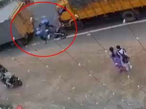 Şanslı Motosikletliler Kamerada