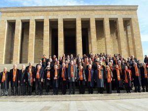 Galatasaray’dan Anıtkabir Ziyareti