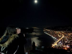 Doğu Karadeniz’in İki İncisinin Gece Manzarası Büyülüyor