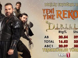 Diriliş Ertuğrul Rekora Doymuyor