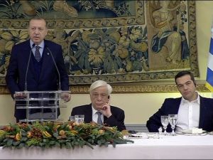 Cumhurbaşkanı Erdoğan, Onuruna Verilen Yemekte Konuştu