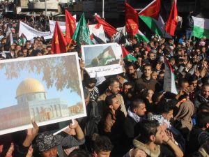 Amman’da Onbinler Kudüs İçin Eylem Yaptı