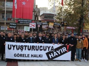 Görele’de “Uyuşturucuya Hayır” Yürüyüşü Düzenlendi