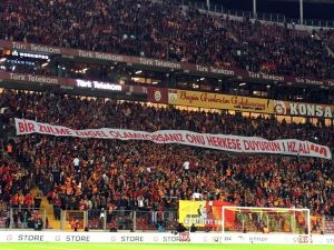 Türk Telekom Stadyumu’nda Kudüs Tepkisi